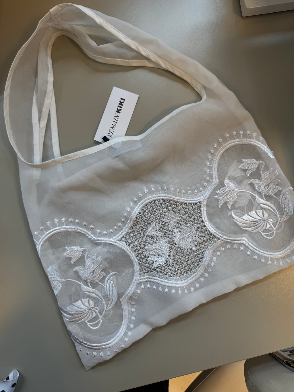 Lace bag sample