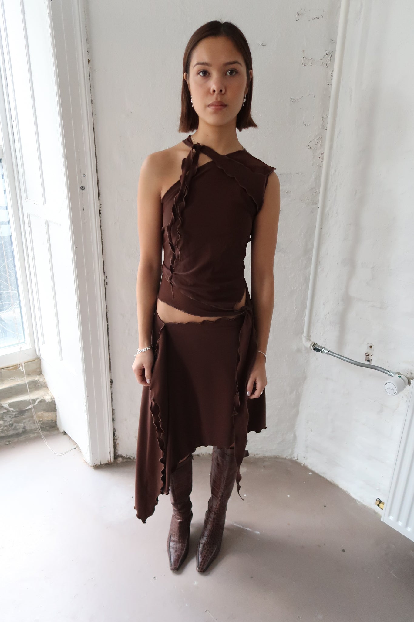UMA SKIRT BROWN