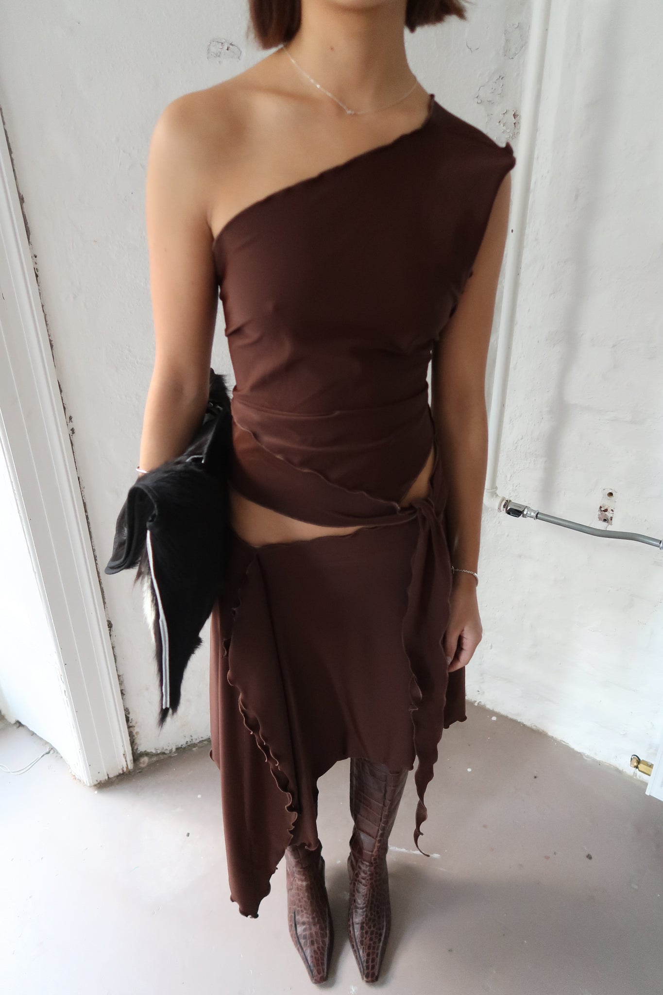 UMA SKIRT BROWN