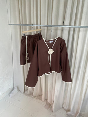 BARA TOP - BROWN