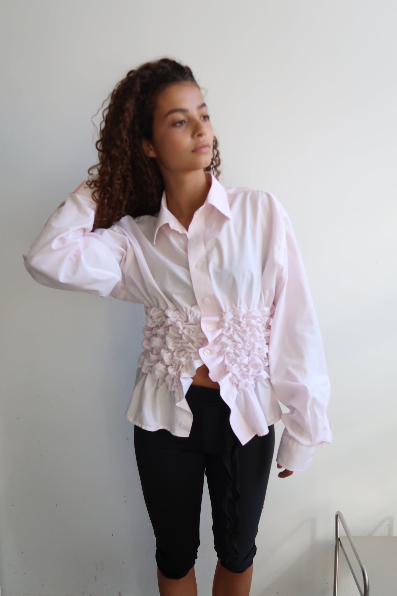 PINK SMOCK SHIRT 02