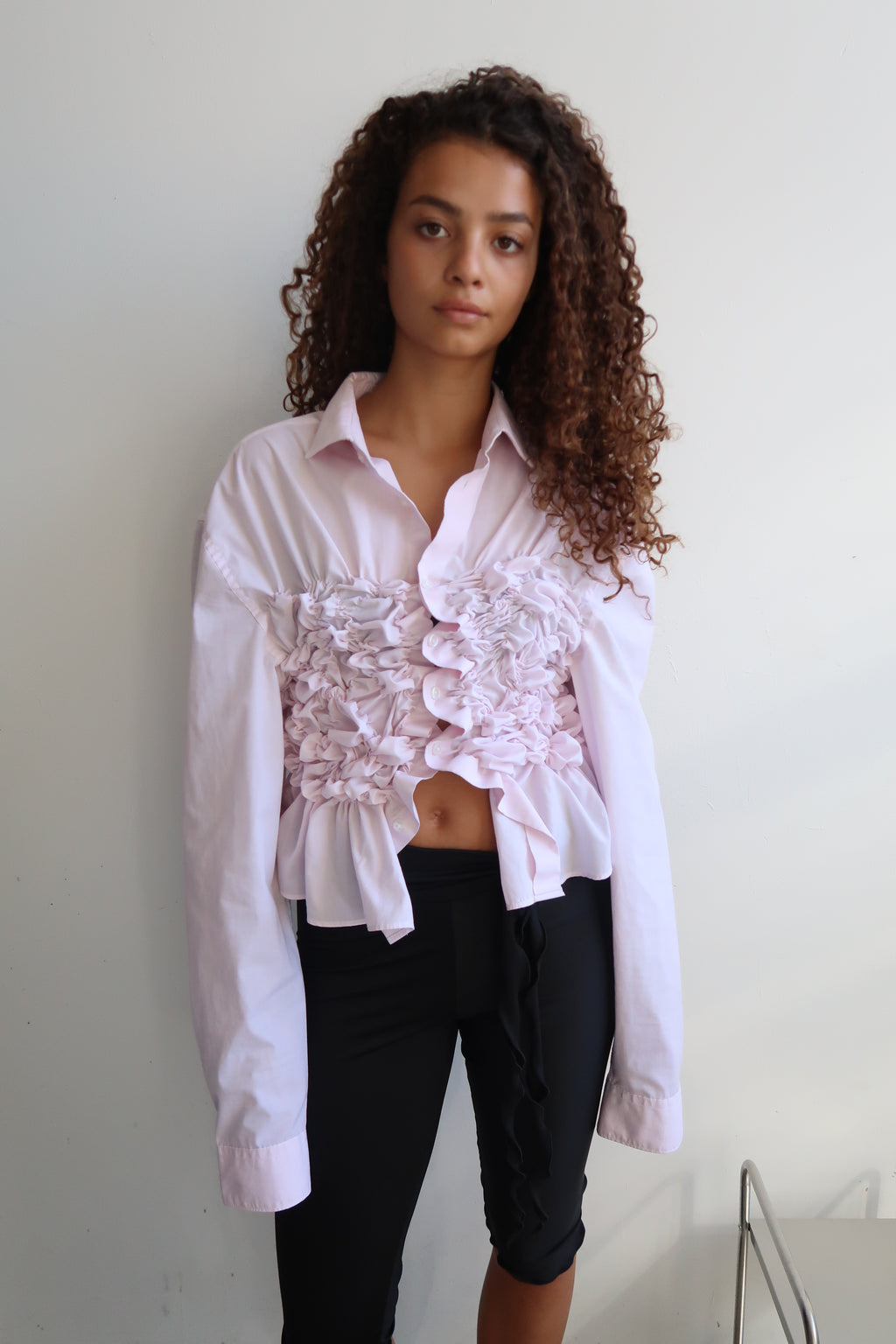 PINK SMOCK SHIRT 03