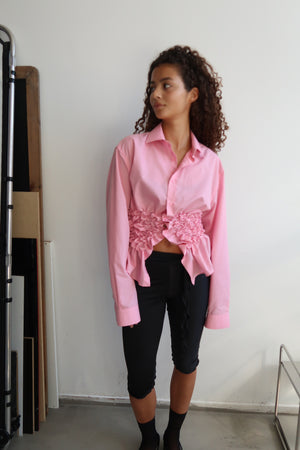PINK SMOCK SHIRT 05