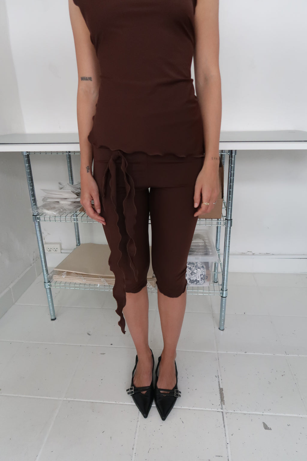 RIO CAPRI PANTS BROWN